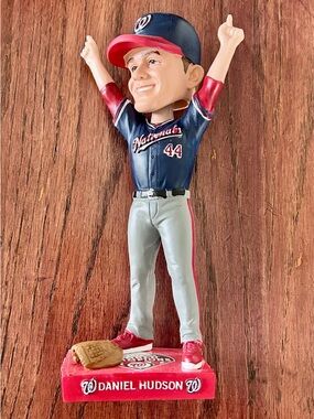 Washington Nationals Daniel Hudson Bobblehead 2020 World Series SGA New